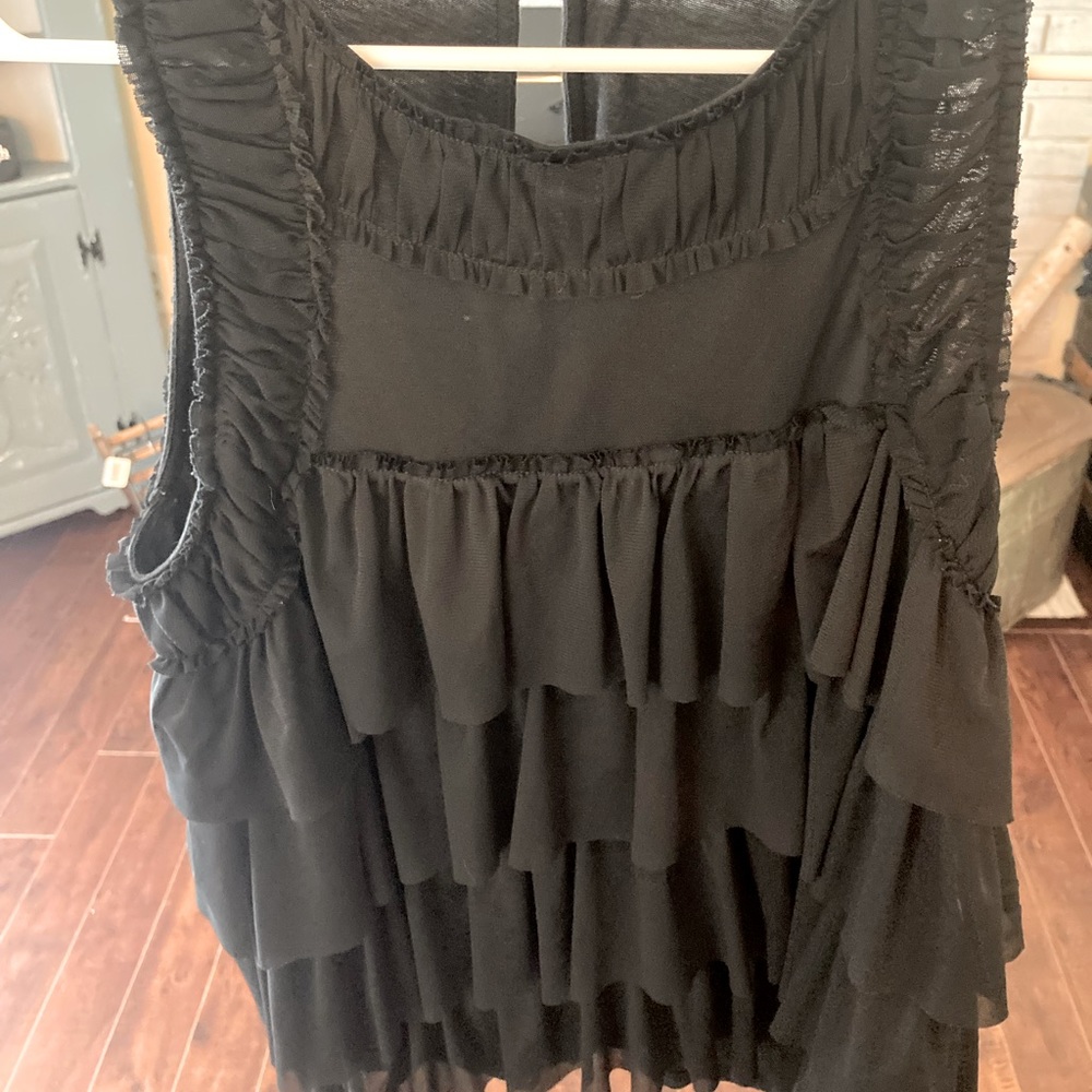 Black office style tank